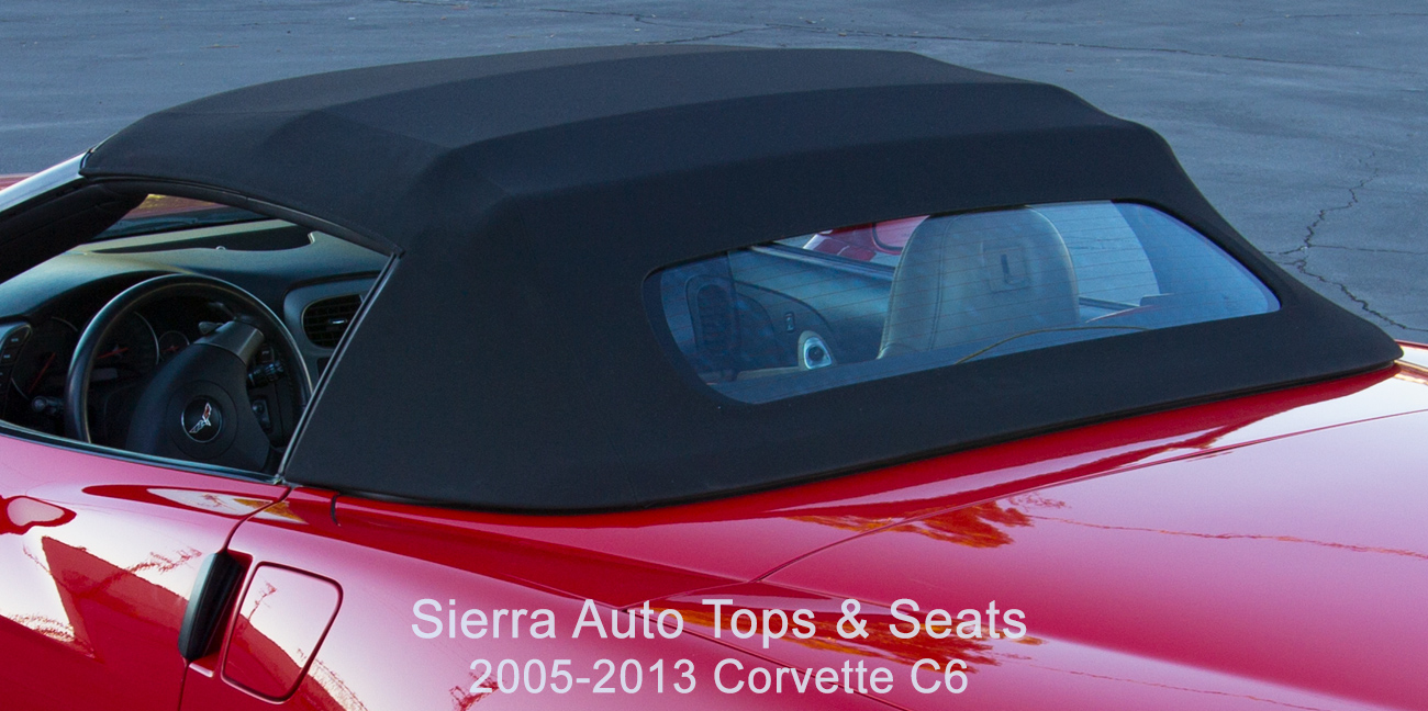 Sierra Auto Tops Corvette C6 convertible top