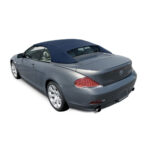 BMW Convertible Top 2004-2010 6 Series (E64) Blue TwillFast RPC Canvas, No Rear Window