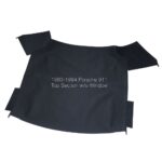 Porsche Convertible Top 1983-1994 911 Front Section German Classic Canvas Blue