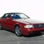 Mercedes Convertible Top 1990-2002 300-600SL (129) Front Section TwillFast Canvas Black