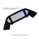 Mercedes Convertible Top 1990-2002 300-600SL (129) Window Section TwillFast Canvas Brown