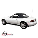Mazda Convertible Top 1990-2005 Miata Factory Style Non-Zip Glass Window Trilogy Vinyl Black
