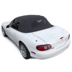 Mazda Convertible Top 1990-2005 Miata 1 Piece Heated Glass Window Stayfast Canvas Neutral