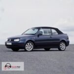 Volkswagen Convertible Top 1995-2000 Golf Cabrio Twill Grain Vinyl Black - Black