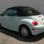 Volkswagen Convertible Top 2003-2010 Beetle Power Open Stayfast Canvas Black