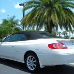 Toyota Convertible Top 2000-2003 Solara Window Section Stayfast Canvas Black