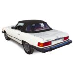 Mercedes Convertible Top 1972-1989 280-560SL (107) German Classic Canvas Black