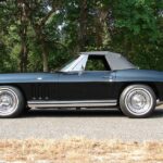 Chevrolet Convertible Top 1963-1967 Corvette Stingray Sailcloth Vinyl Black