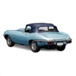 Jaguar Convertible Top 1971-1974 XKE Stayfast Canvas Dark Blue