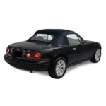 Mazda Convertible Top 1990-2005 Miata Factory Style Zippered Glass Window Stayfast Canvas Dark Blue