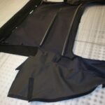 Porsche 911 (996 Series), 1998-2001 Headliner, Velour Cloth, Anthracite