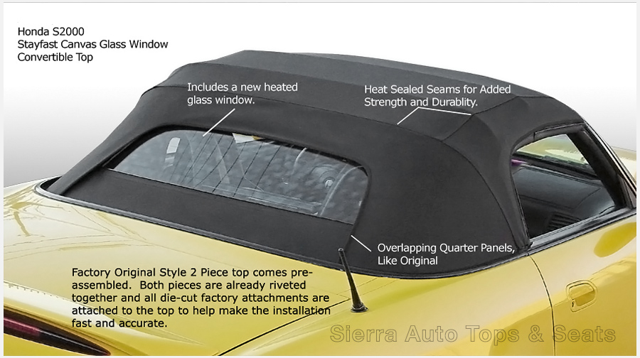 Honda S2000 Glass Window Upgrade
